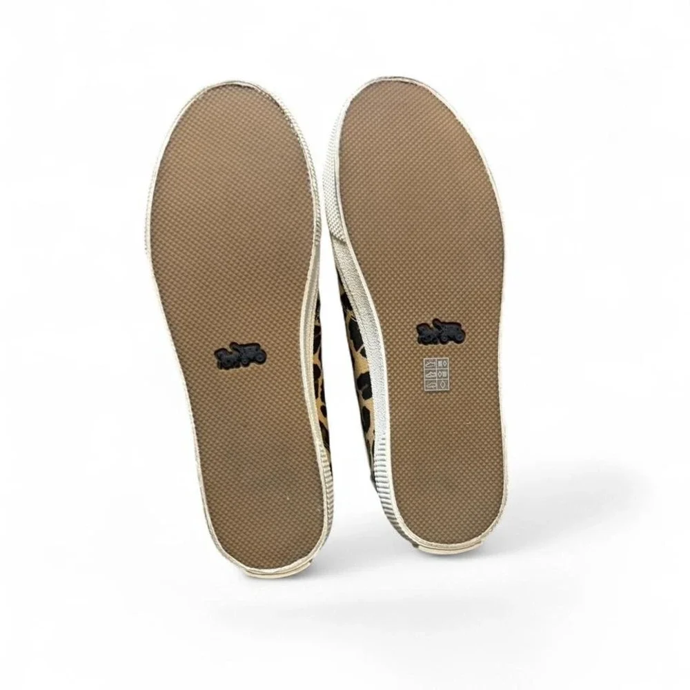 Coach Leopard‎ Print Low Top Sneakers